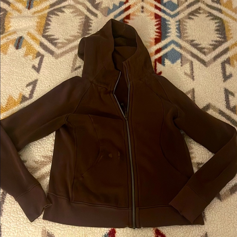 Lululemon full zip scuba hoodie